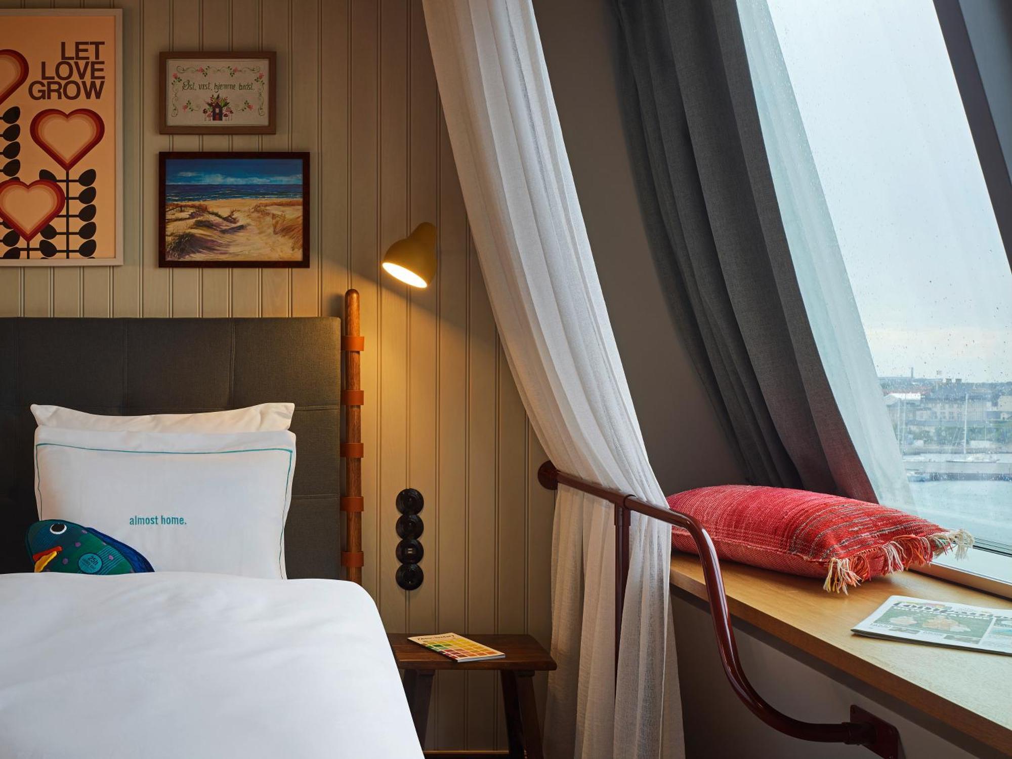 25Hours Hotel Paper Island Koppenhága Szoba fotó