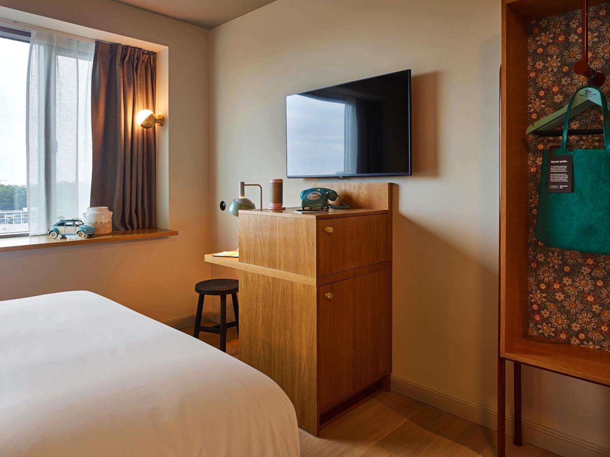 25Hours Hotel Paper Island Koppenhága Szoba fotó